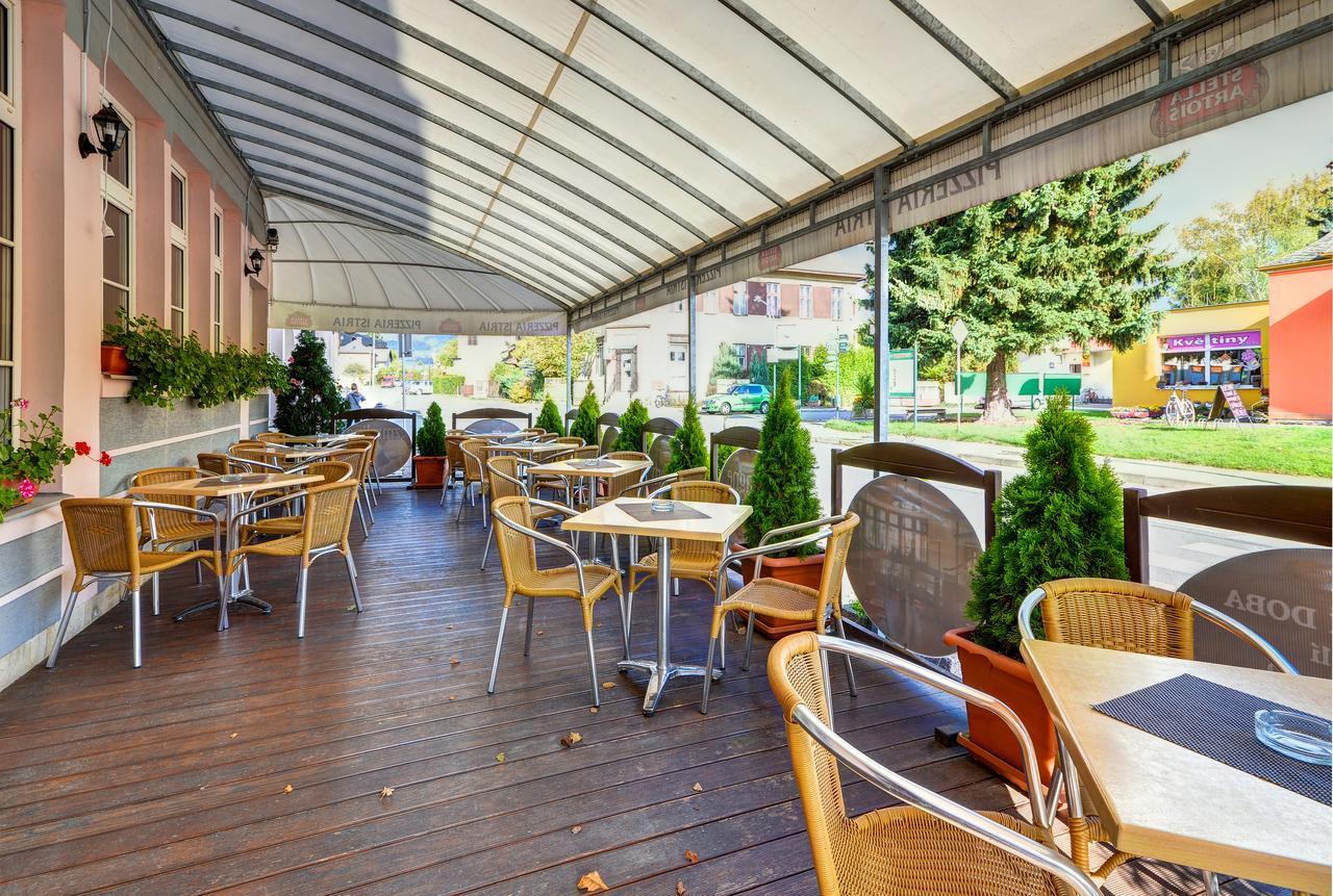Hotel Pizzeria Istria Velké Losiny Buitenkant foto
